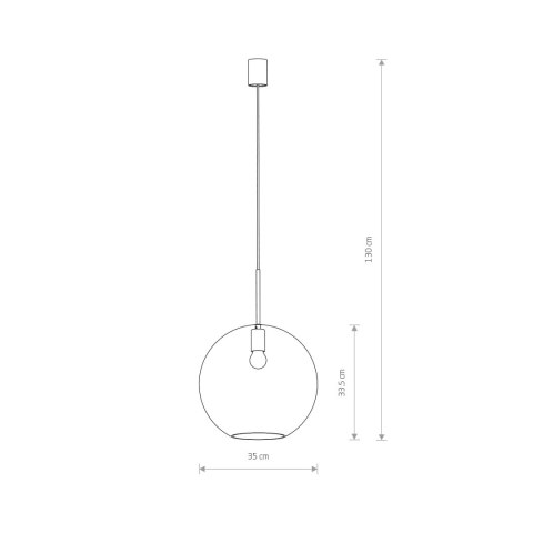 Lampy wiszące - SPHERE XL