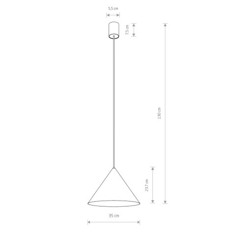 Lampy wiszące - ZENITH M