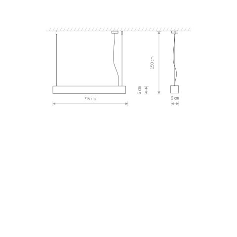 Lampy liniowe - SOFT LED 90X6