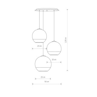 Lampy wiszące - GLOBE PLUS