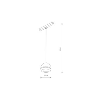 Lampy led - LVM SLOT LED 8W