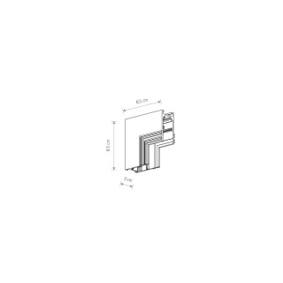 Podtynkowe - LVM RECESSED INSIDE CORNER