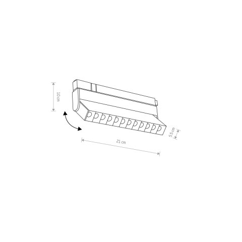 Lampy led - LVM FOCUS OUT LED 9W 4000K