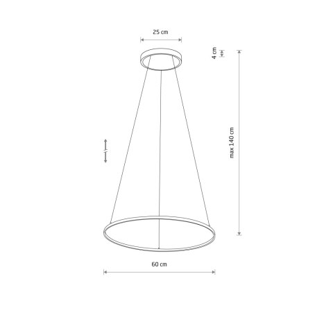 Lampy wiszące - CIRCOLO LED M