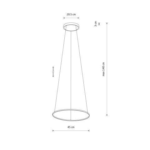 Lampy wiszące - CIRCOLO LED S