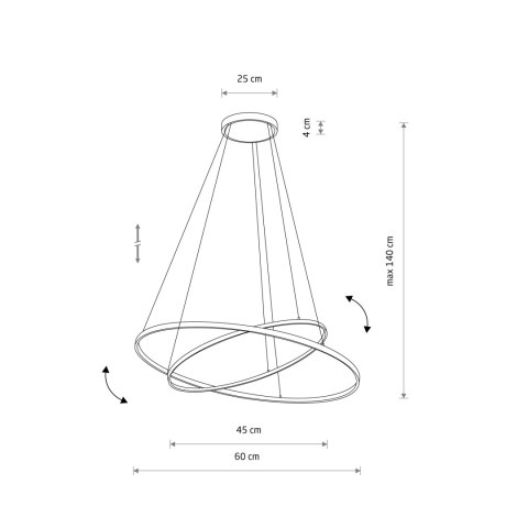 Lampy wiszące - CIRCOLO LED