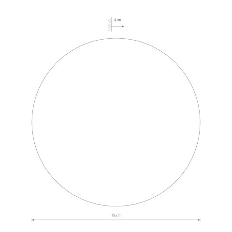 Kinkiety - RING TIMBER LED XXL