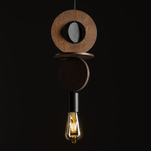 Lampy wiszące - DROPS WOOD C