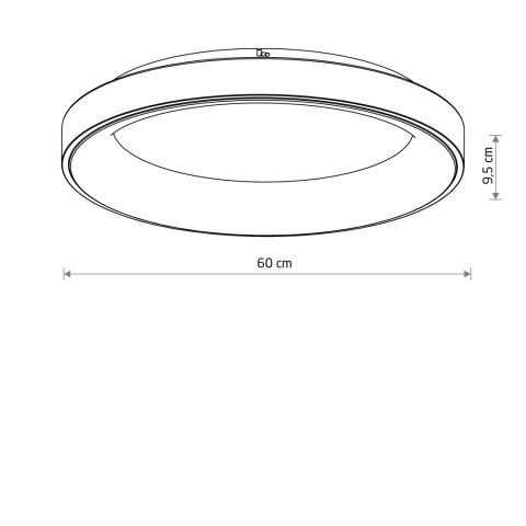 Plafony - NIKKI ROUND LED