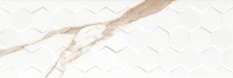 CALACATTA GOLD HEXAGON 25x75