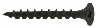 Drywall Screws Phosphate-Coated for Wood (Coarse) 3.5 x 25mm – 1000 Pieces