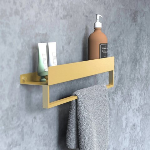 PÓŁKA ŁAZIENKOWA SF01-600-BG BRUSH GOLD