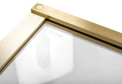 ŚCIANKA PRYSZNICOWA HUGO BRUSH GOLD 80 ŚCIANKA PRYSZNICOWA HUGO BRUSH GOLD 80