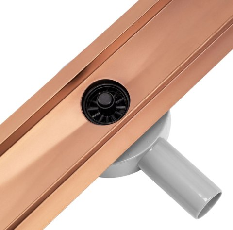 ODPŁYW NEO & PURE PRO JASNA MIEDŹ SZCZOTKOWANA 800