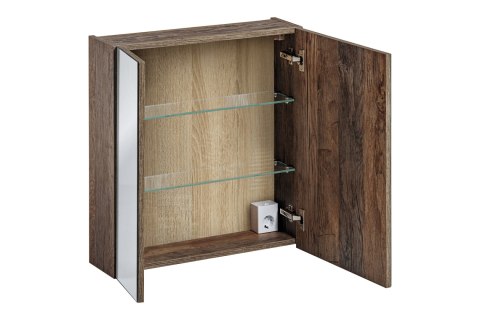 Szafka z Lustrem 60cm 2 Drzwi Szafka z Lustrem 60cm 2 Drzwi