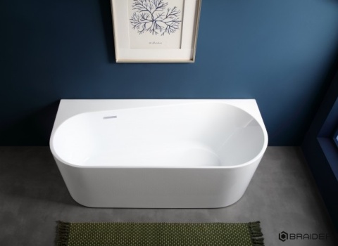 BRAIDER Freestanding Bathtub ALTARIA 180cm - White