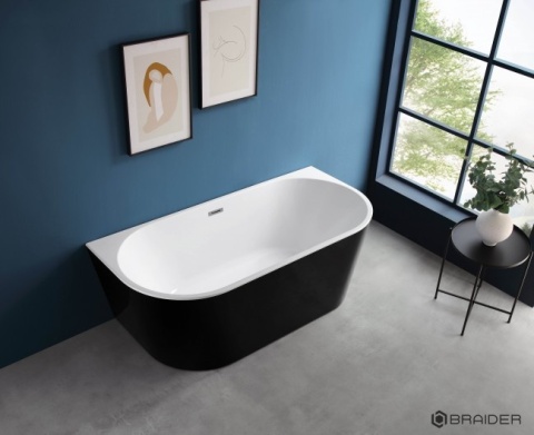 BRAIDER Freestanding Bathtub ALTARIA 180cm - White