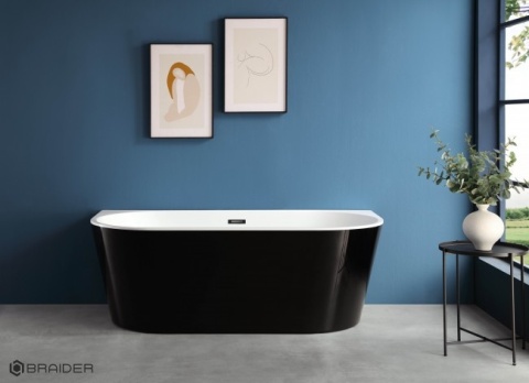 BRAIDER Freestanding Bathtub ALTARIA 180cm - White