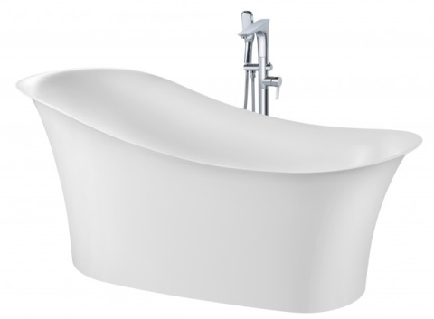 Braider Ava Freestanding Bathtub – 170 × 80 cm, White