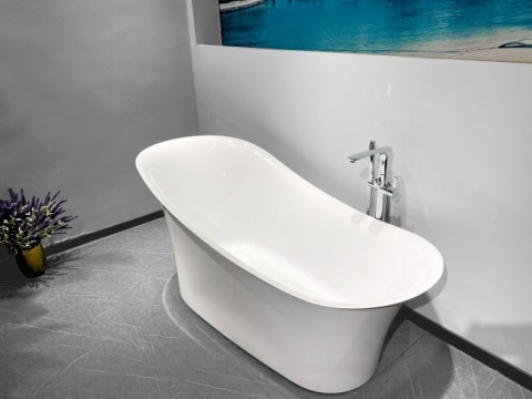 Braider Ava Freestanding Bathtub – 170 × 80 cm, White