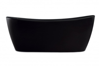 Braider Silentia Freestanding Bathtub – 170 × 75 cm, Black