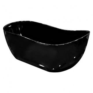 Braider Ava Freestanding Bathtub – 170 × 80 cm, Black