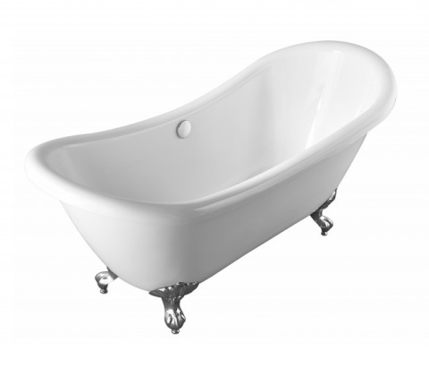 raider Antiqua Freestanding Bathtub – 176 × 72 cm, White