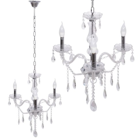 LAMPA 300752 KRYSZTAŁOWA 3-RAMIENNA LAMPA 300752 KRYSZTAŁOWA 3-RAMIENNA