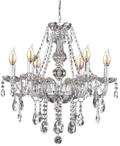 LAMPA 392183 KRYSZTAŁOWA 6-RAMIENNA LAMPA 392183 KRYSZTAŁOWA 6-RAMIENNA