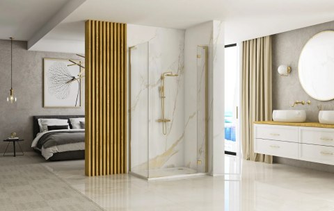 ŚCIANKA PRYSZNICOWA HUGO BRUSH GOLD 90 ŚCIANKA PRYSZNICOWA HUGO BRUSH GOLD 90