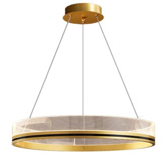 LAMPA APP1190-CP 60cm GOLD