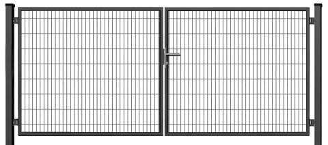 Brama SX 656 PRO - 5,00 x 1,70 m - antracyt , brązowa , czarna , szara , zielona Brama SX 656 PRO - 5,00 x 1,70 m - antracyt , brązowa , czarna , szara , zielona