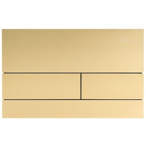 PRZYCISK DO STELAŻA PODTYNKOWEG T STEEL BRUSH GOLD