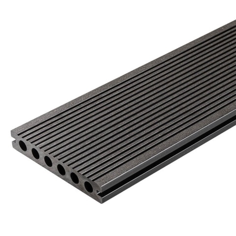 Composite Decking Board 3D Anthracite – 3,5m (0,507 m2)
