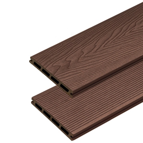 Composite Decking Board 3D Classic 2.0 Dark Brown – 3m (0,450 m2)