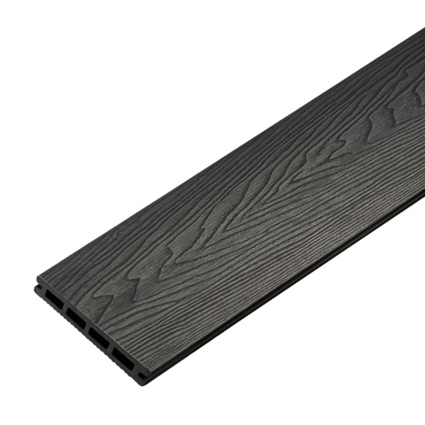 Composite Decking Board 3D Classic 2.0 Anthracite – 2.2m(0,330 m2)