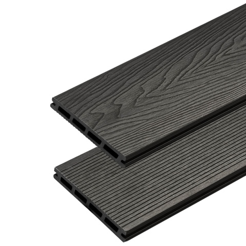 Composite Decking Board 3D Classic 2.0 Anthracite – 2.2m(0,330 m2)