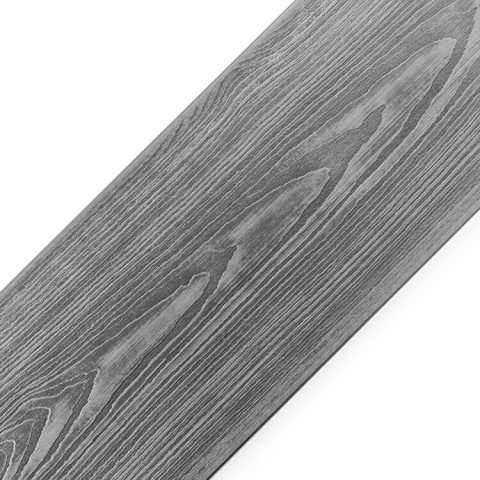Composite Decking Board 3D Light Gray – 4m (0,580 m2)