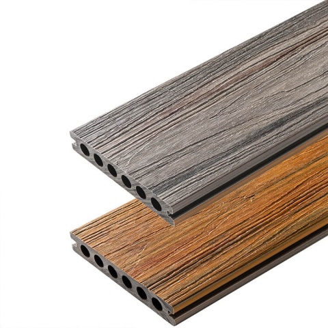 Composite Decking Board Premium II Generation Amber/Antique – 4m (0,580 m2)
