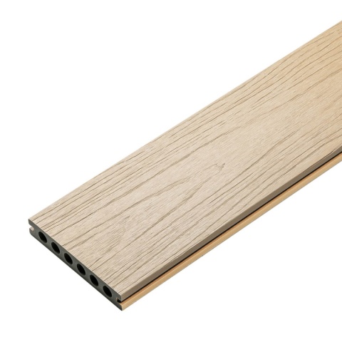 Composite Decking Board Premium II Generation Ecru / Light Oak – 4m (0,580 m2)