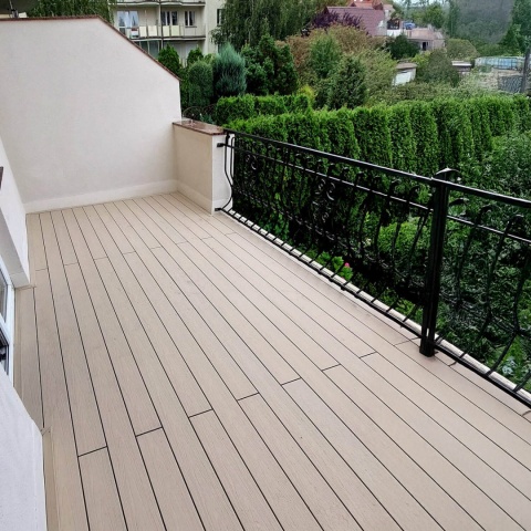 Composite Decking Board Premium II Generation Ecru / Light Oak – 4m (0,580 m2)