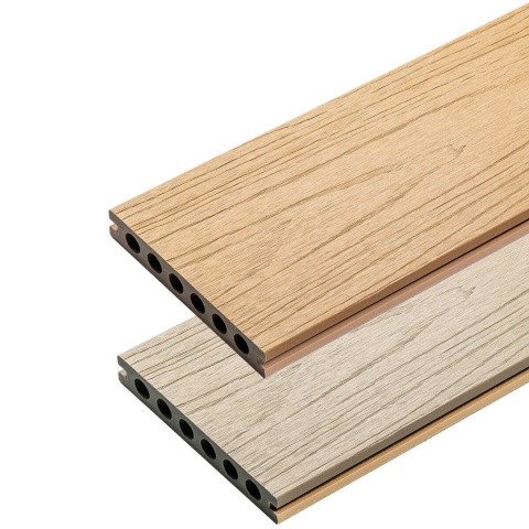 Composite Decking Board Premium II Generation Ecru / Light Oak – 3,5m (0,507 m2)