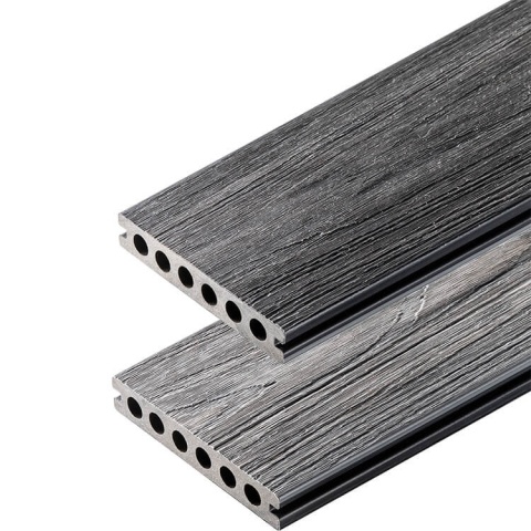 Composite Decking Board Premium II Generation Grey / Anthracite – 4m (0,580 m2)