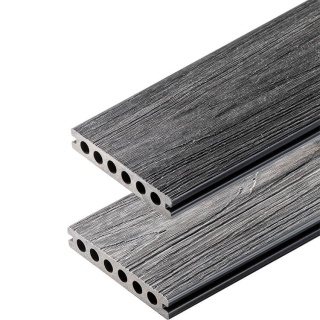 Composite Decking Board Premium II Generation Grey / Anthracite – 3,5m (0,507 m2)