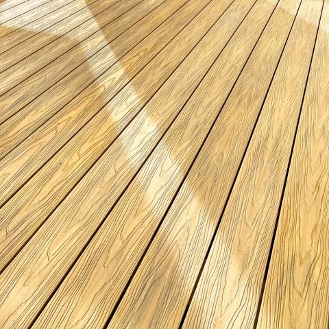 Composite Decking Board Premium II Generation Rustic Oak / Honey Oak – 4m (0,580 m2)