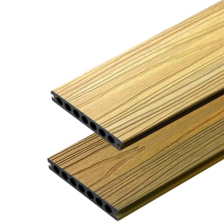 Composite Decking Board Premium II Generation Rustic Oak / Honey Oak – 3,5m (0,507 m2)
