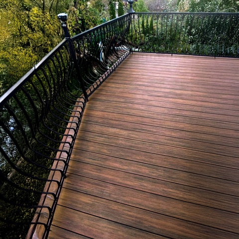 Composite Decking Board Premium II Generation Teak – 4m (0,580 m2)