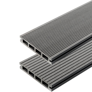 Composite Decking Board Standard Light Gray – 4m (0,620 m2)
