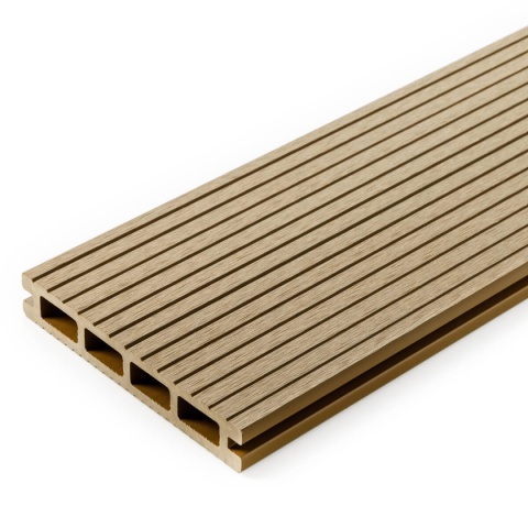Composite Decking Board Standard Teak – 4m (0,620 m2)