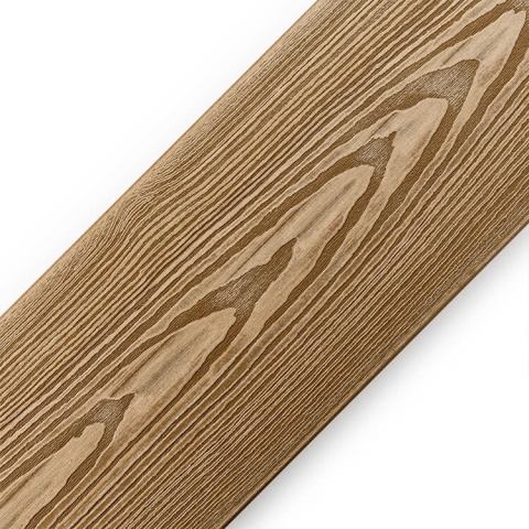 Composite Decking Board 3D Teak – 3,5m (0,507 m2)